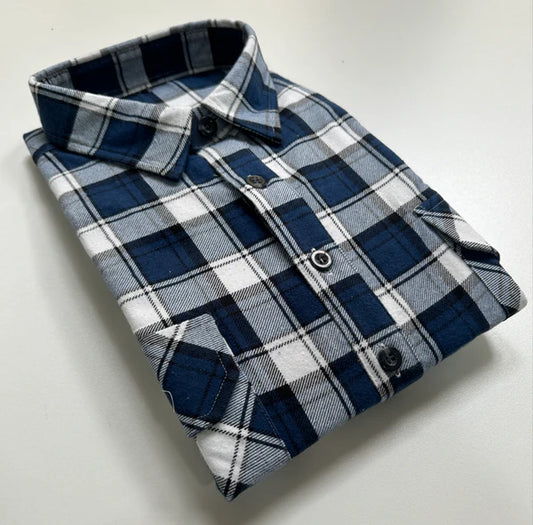 Pilgram Mens Flannelette Button Down Shirt