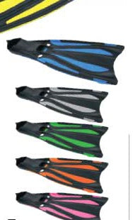 Land & Sea Pro Series Velocity Resort Fins Large Blue
