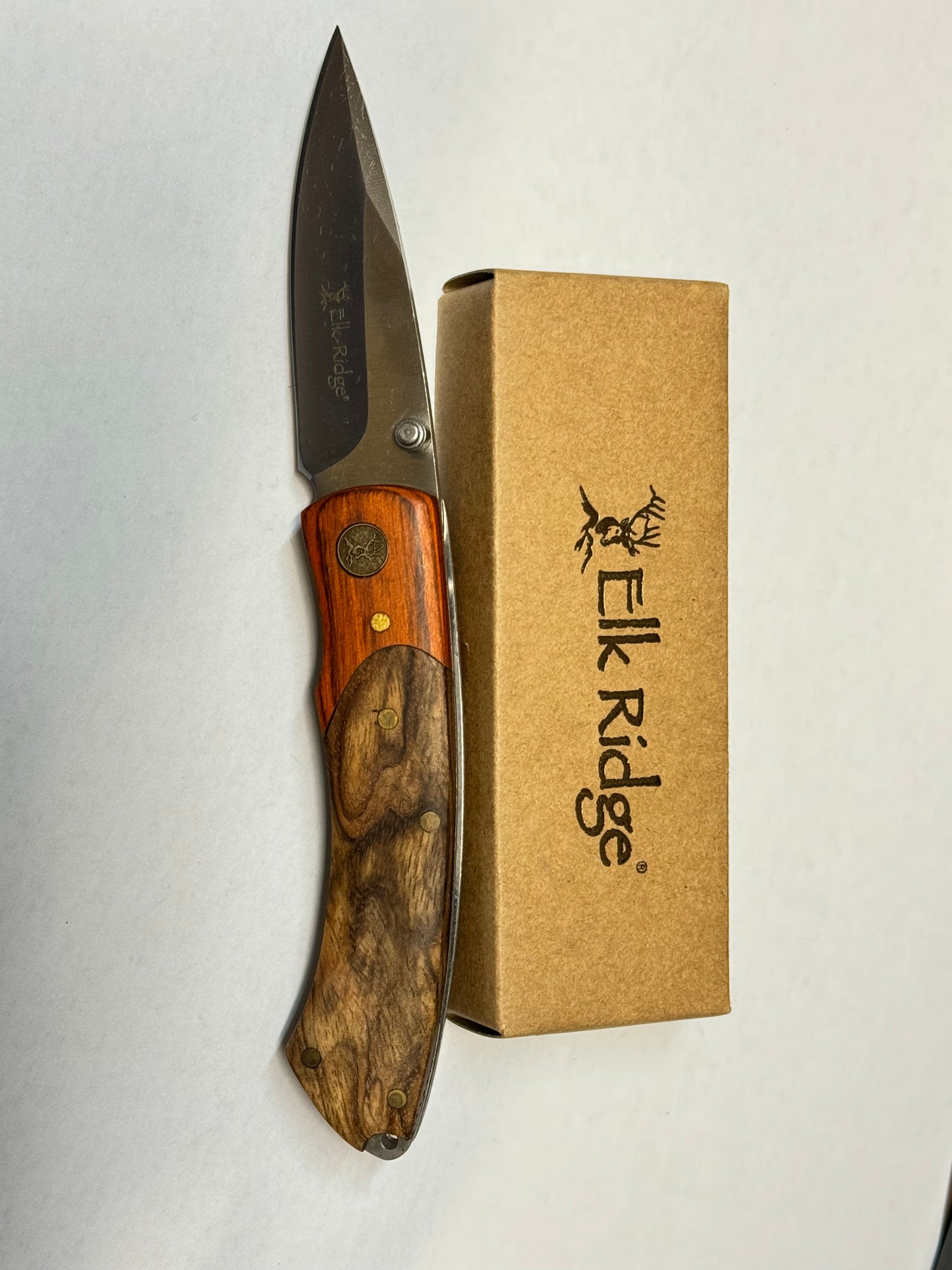 Elk Ridge Drop Point Folder Knife