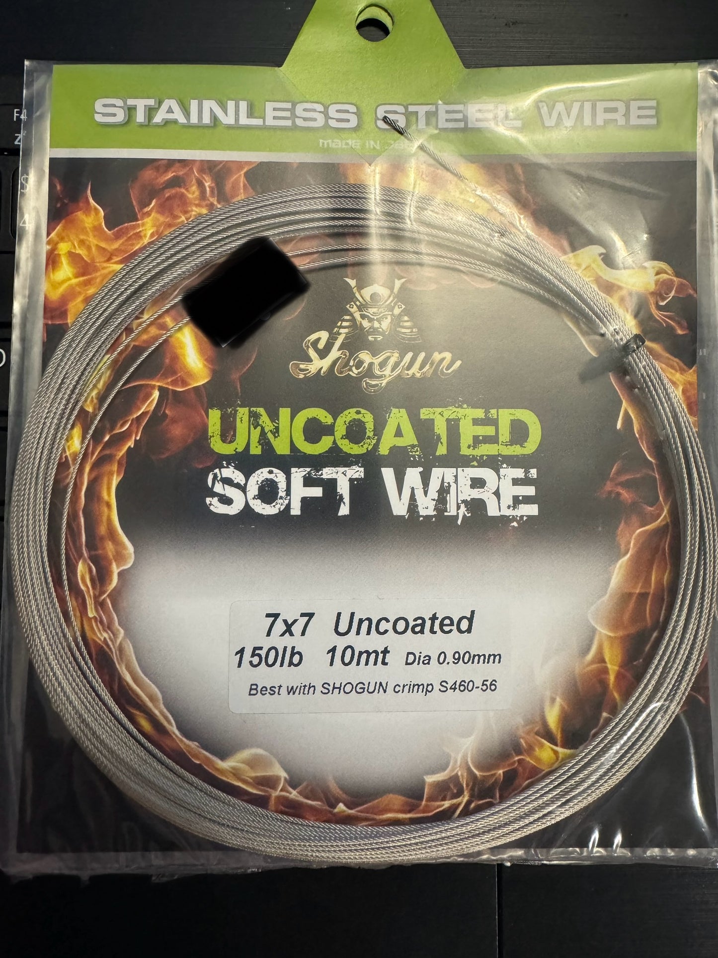Uncoated Soft Wire 150lb 7x7 10mt