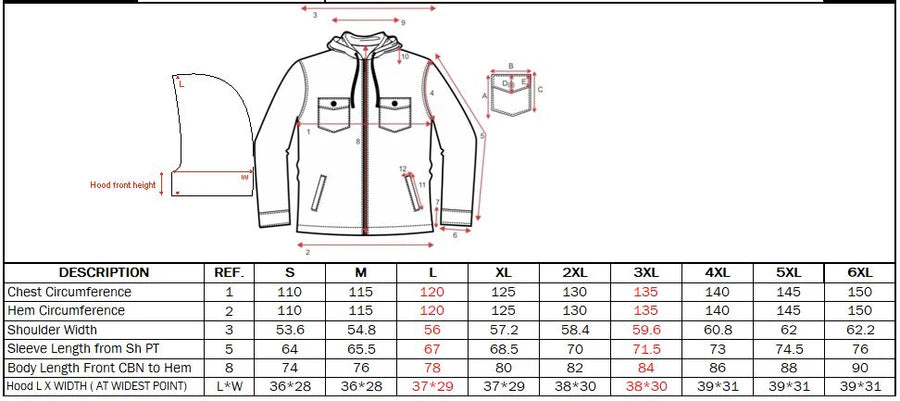 Adventureline Mens Nomad Hooded Jacket