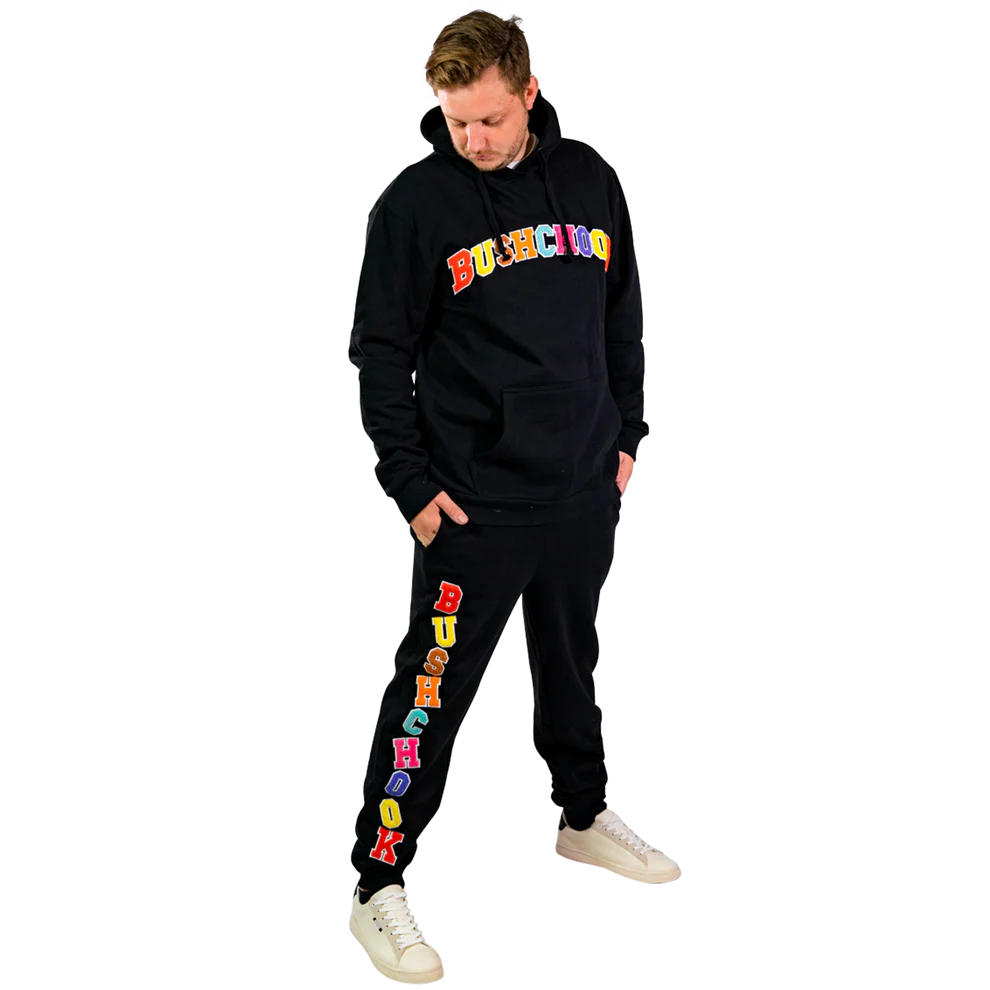 Bush Chook Blocked Fleece Track Pants