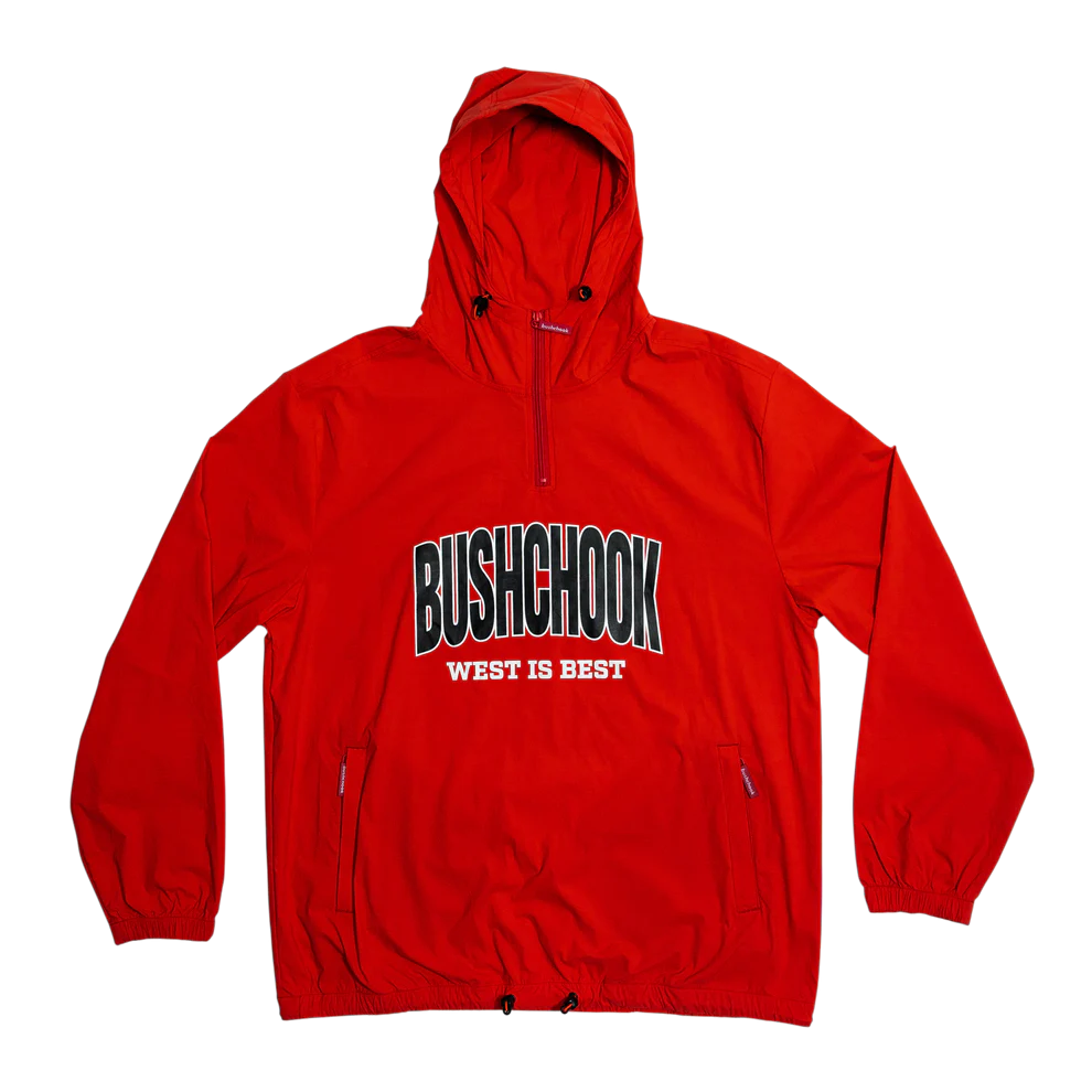West is Best Windbreaker Medium Red