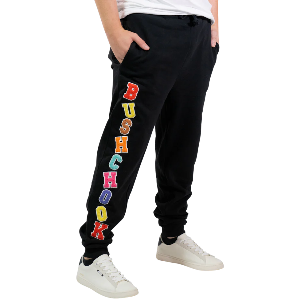 Bush Chook Blocked Fleece Track Pants