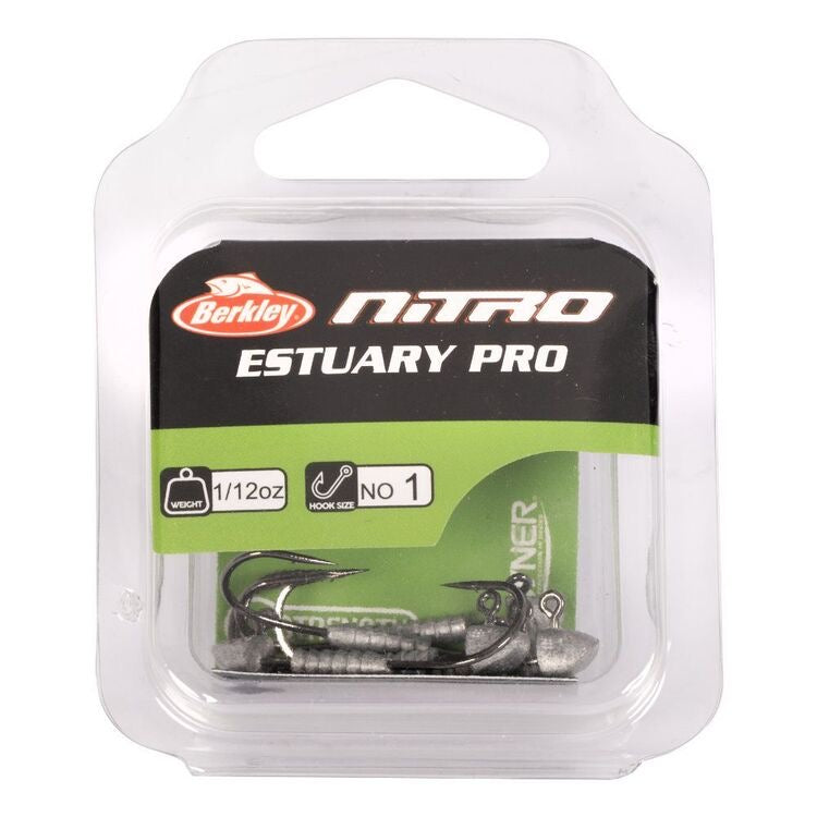 Berkley Nitro Estuary Pro Jig Heads 1/40oz