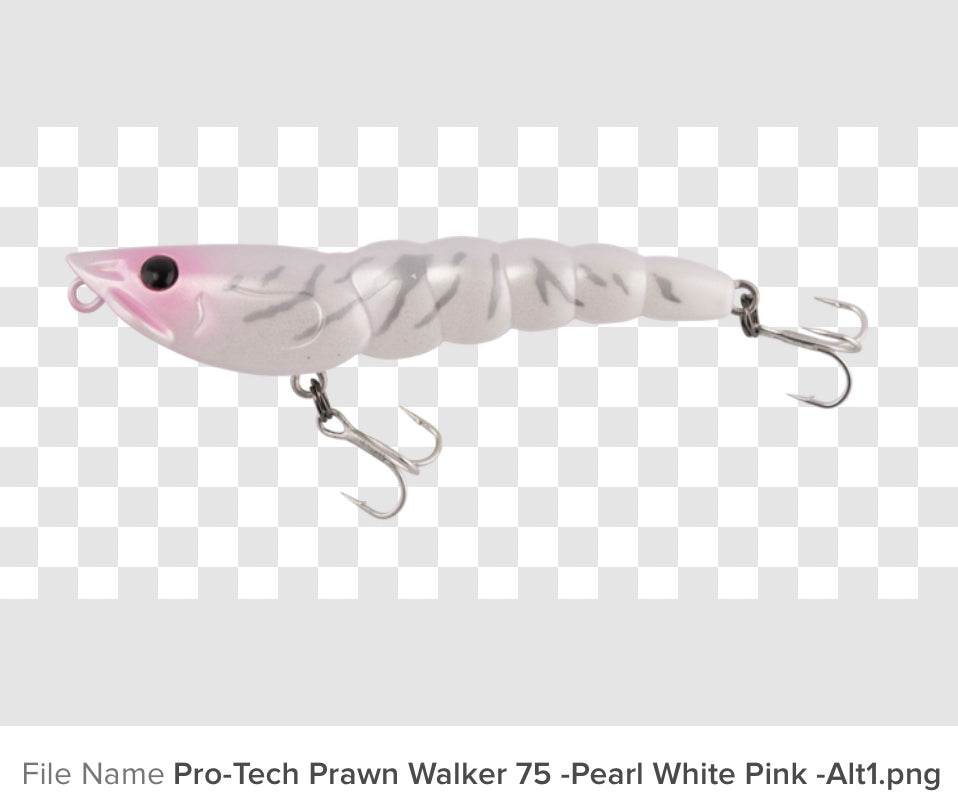 Berkley Pro-Tech Prawn Walker 75 Surface Blue Tail 75mm
