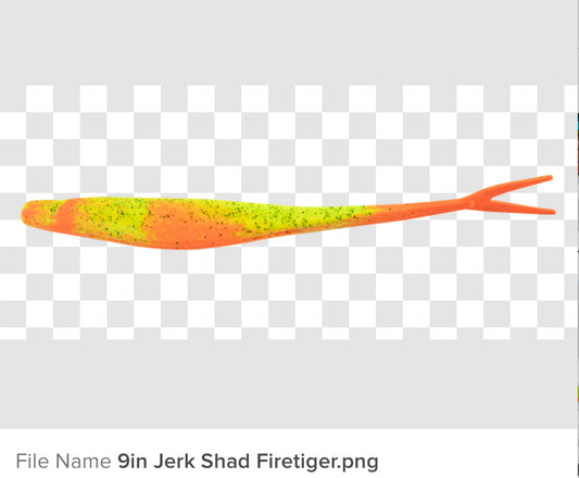 Berkley GULP Jerk Shad 9IN 23cm Blue Pepper Neon 9IN