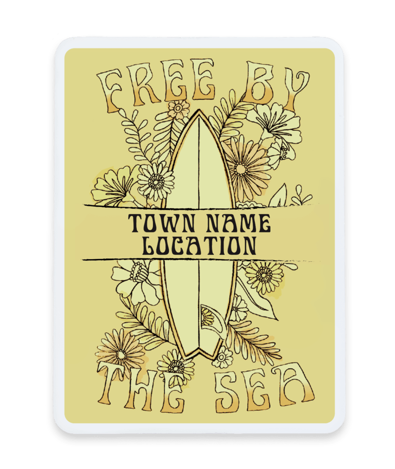 Pacific Creations Augusta Magnet Free By The Sea