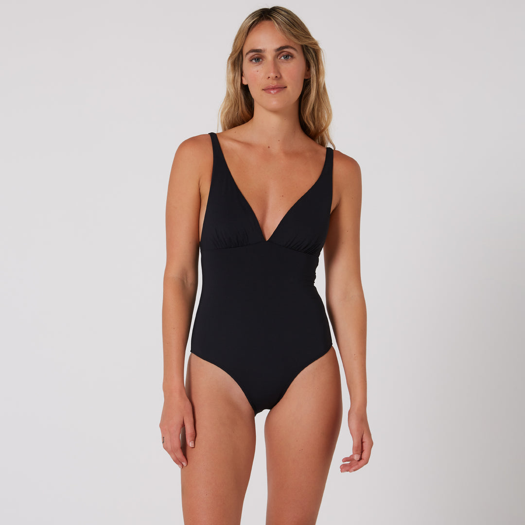 Ladies Hyams Plunge One Piece Bathers