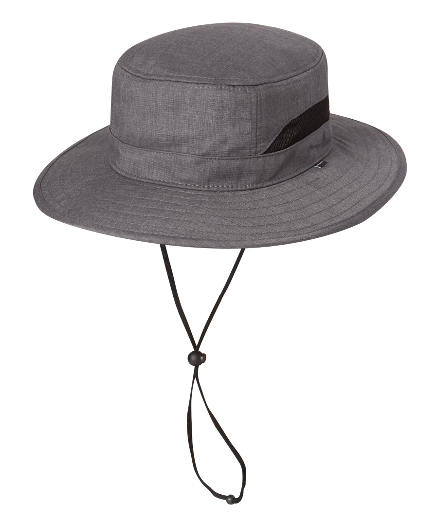 Kooringal Mens Mid Brim Kokoda Hat Charcoal 61cm