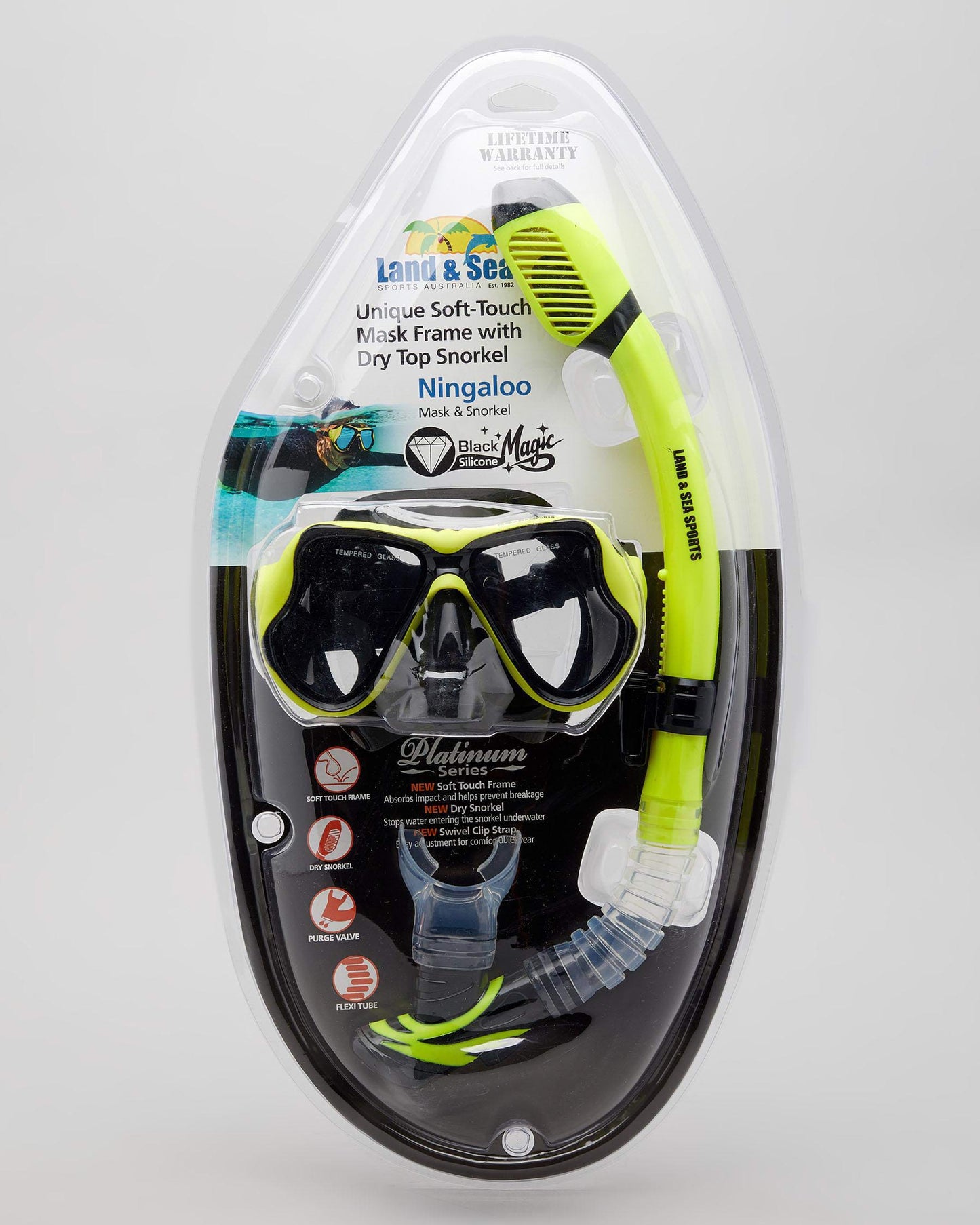 Land & Sea Ningaloo Mask And Snorkel Set
