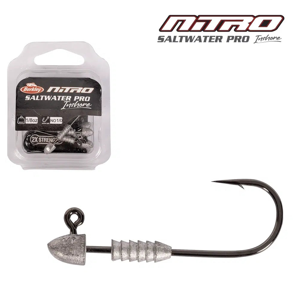 Berkley Nitro Saltwater Pro Inshore Jighead 1/8oz