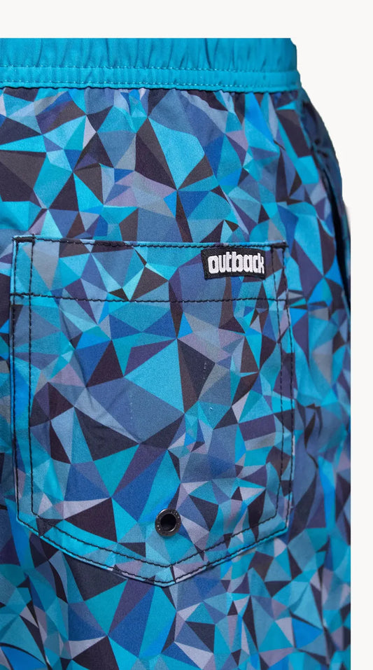 Outback Kids Elastic Waist Board Shorts