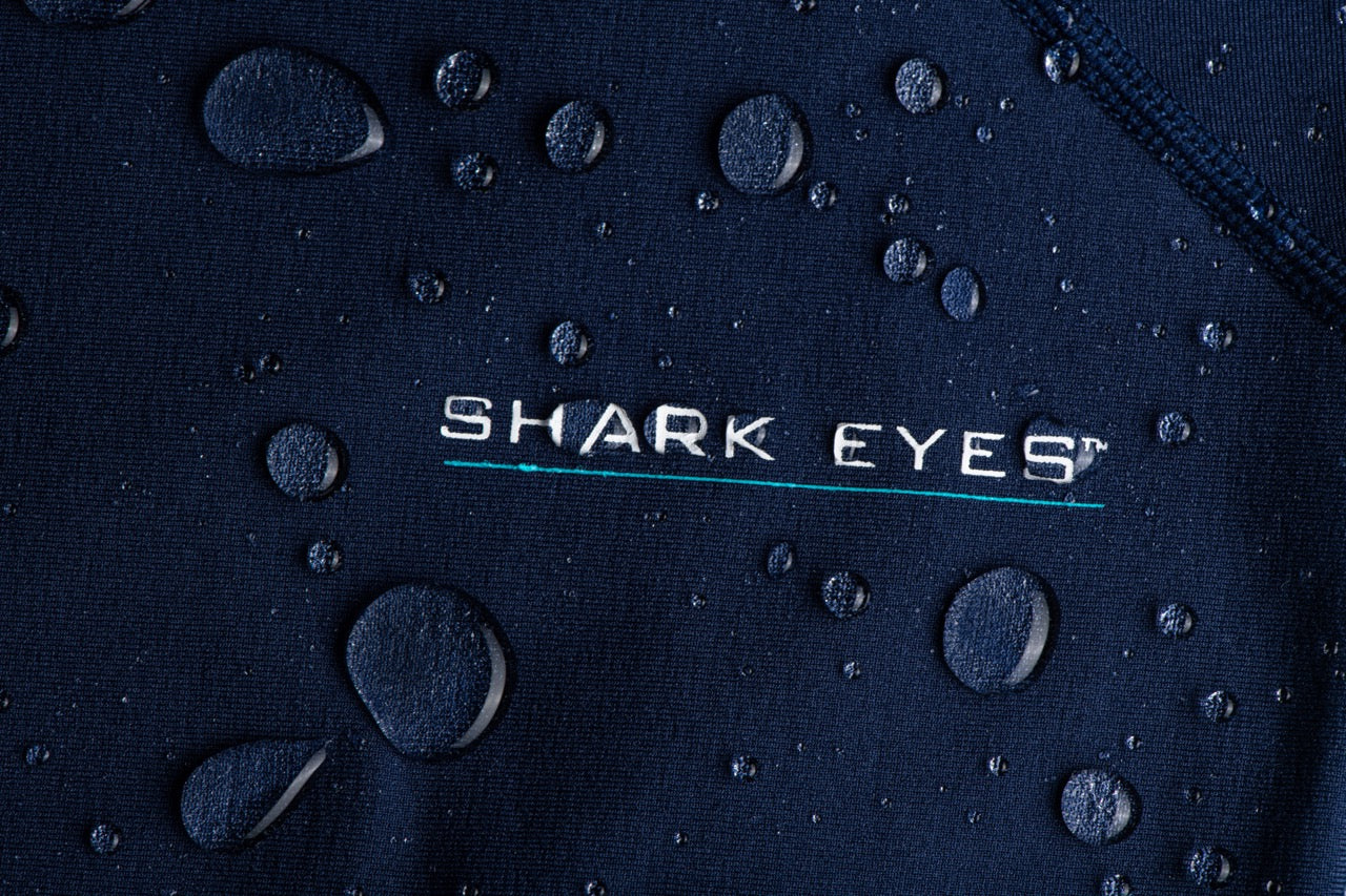 Shark Eyes Youth Ultimate Thermal Top/Rashie 8 Navy