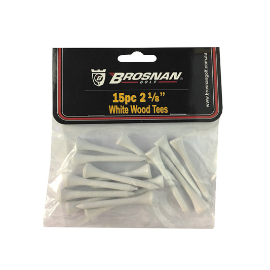 Brosnan Wooden Golf Tees 2 1/8IN 15pk