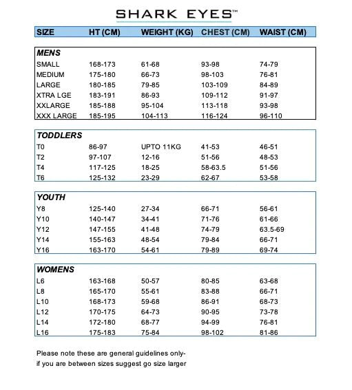 Shark Eyes Toddlers Ultimate Thermal Rashie