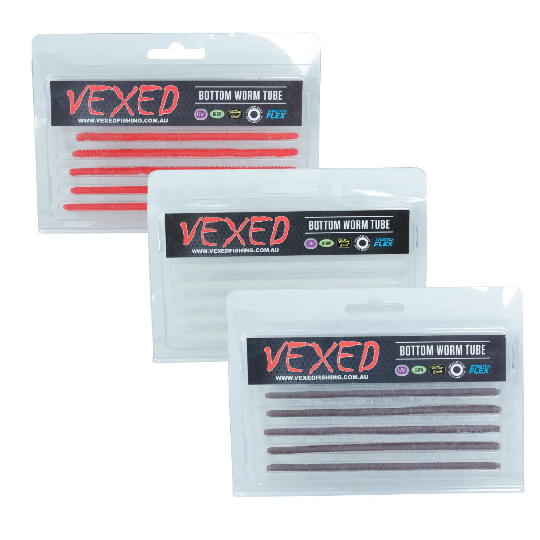 Vexed Bottom Worm Tube 5pk