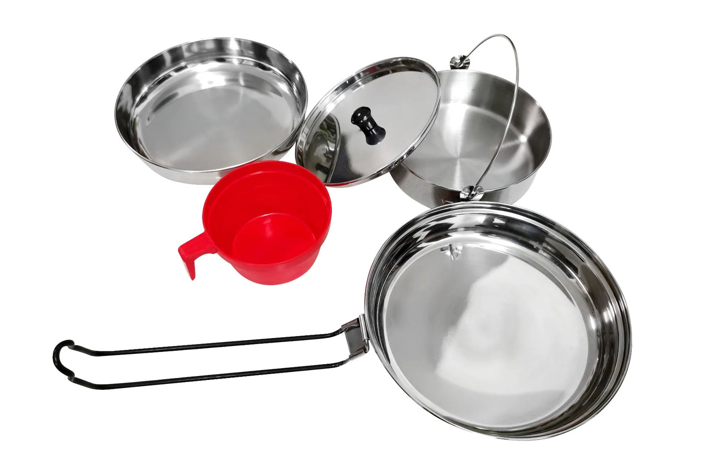 Wildtrak Stainless Steel 1 person Mess Kit CA1216