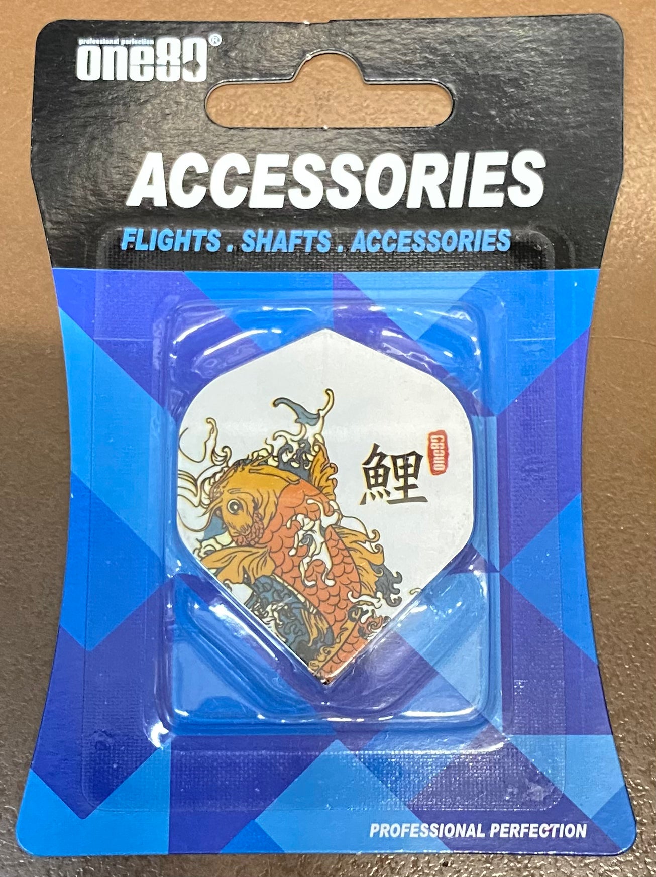 One80 Dart Flights Tattoo Koi Fish