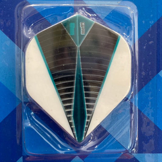 One80 Dart Flights Daze White/Black/Green