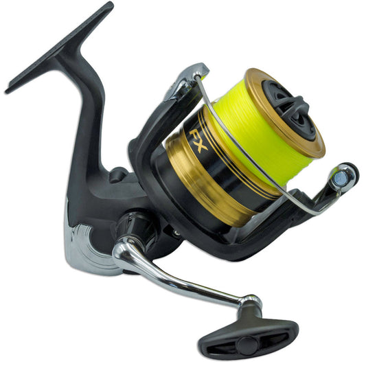 Shimano FX C2500 Reel Spooled With 8lb Mono