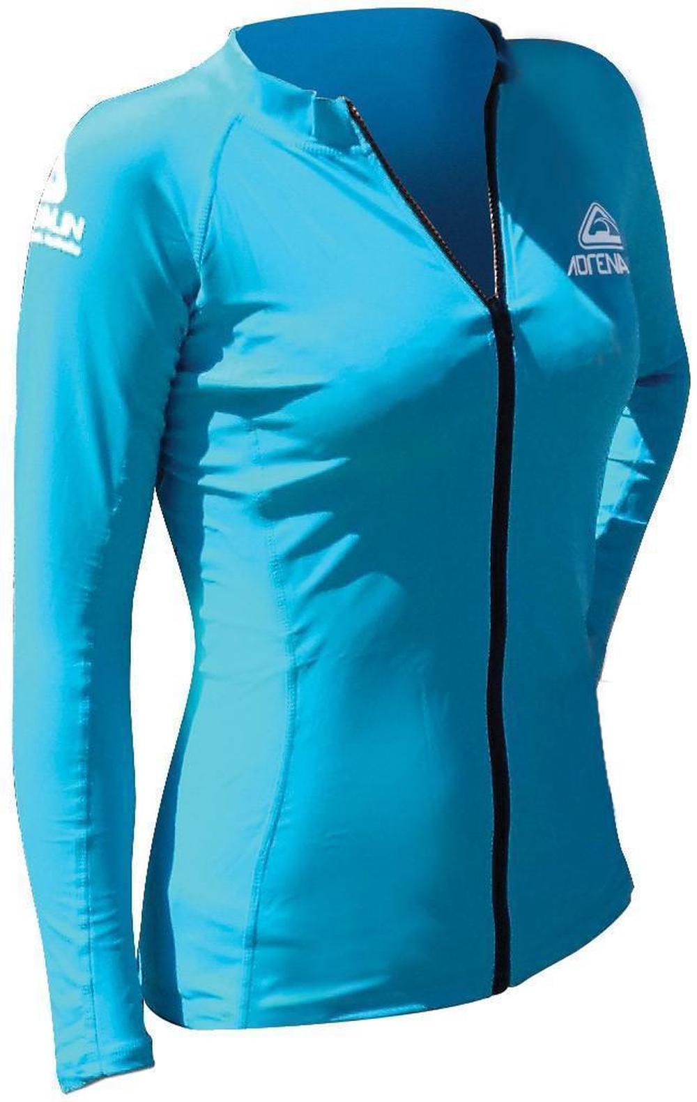 Adrenalin Lady Zip Top Long Sleeve Rashie
