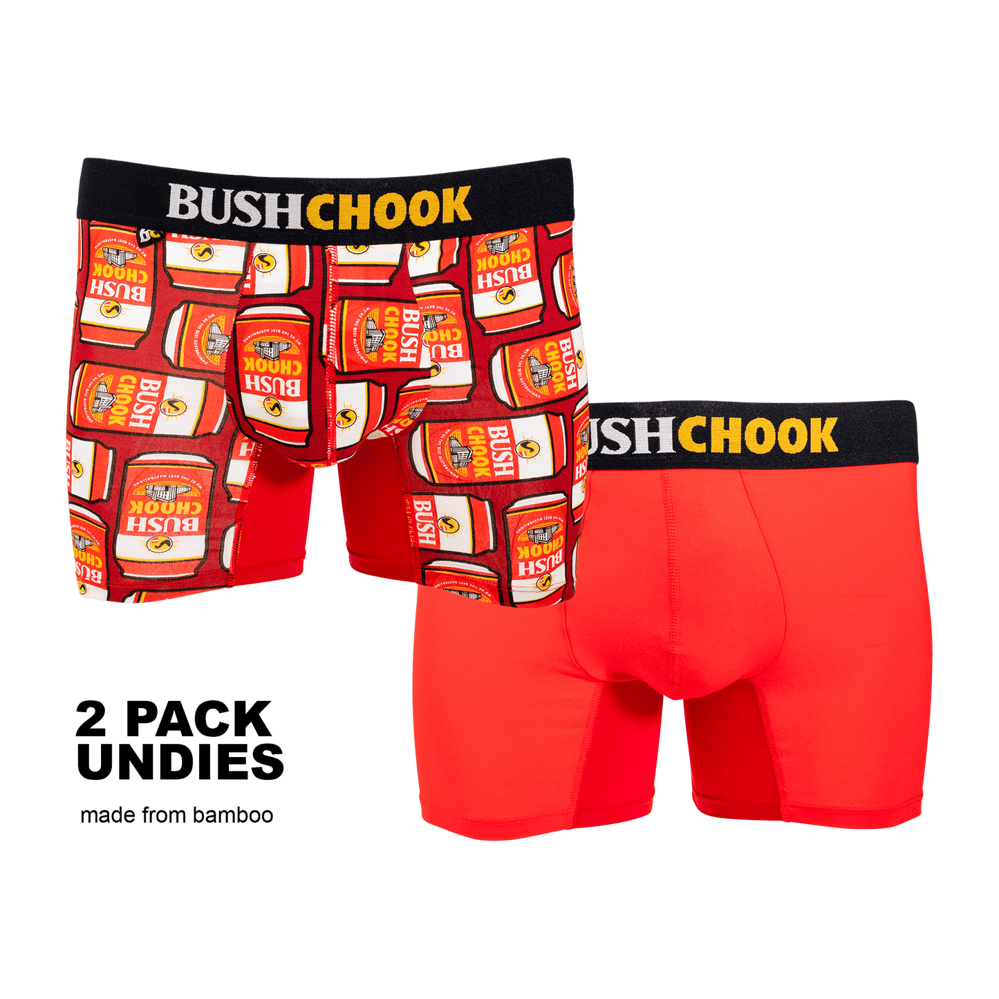 Bush Chook 2 Pack Underwear XL