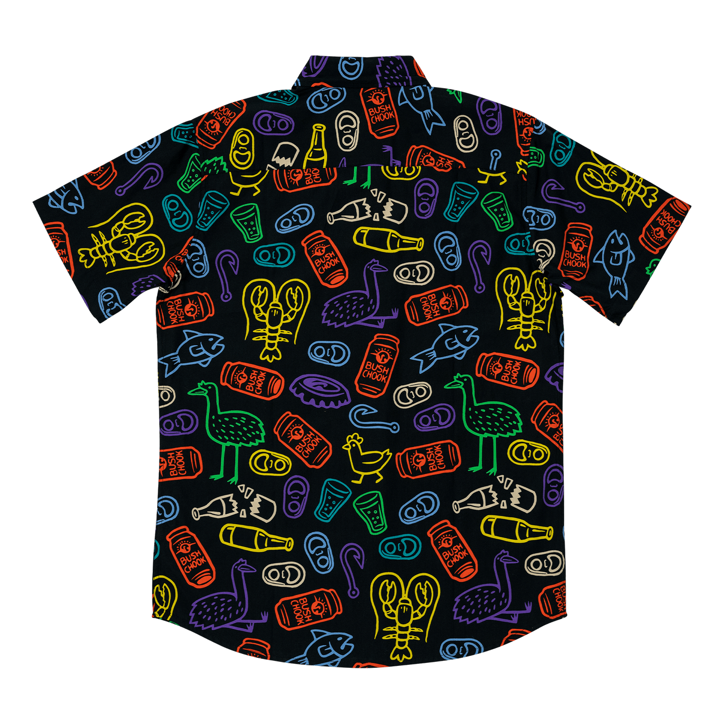 Bush Chook Night Chook Button Up Shirt