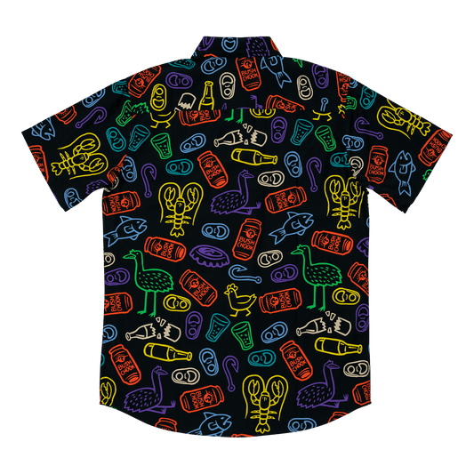 Bush Chook Night Chook Button Up Shirt