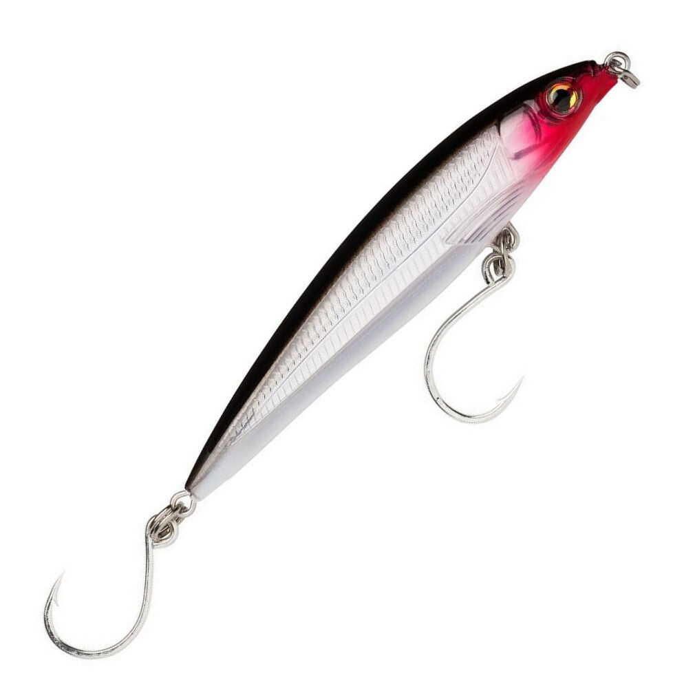 Rapala X-Rap Saltwater Long- Cast Shallow Lure 12cm 36g Red Head/Sliver