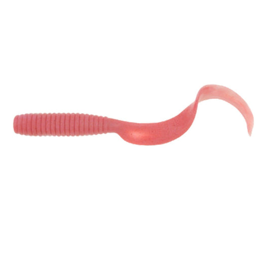 Berkley Gulp Grub Pink Shine 6in/15cm