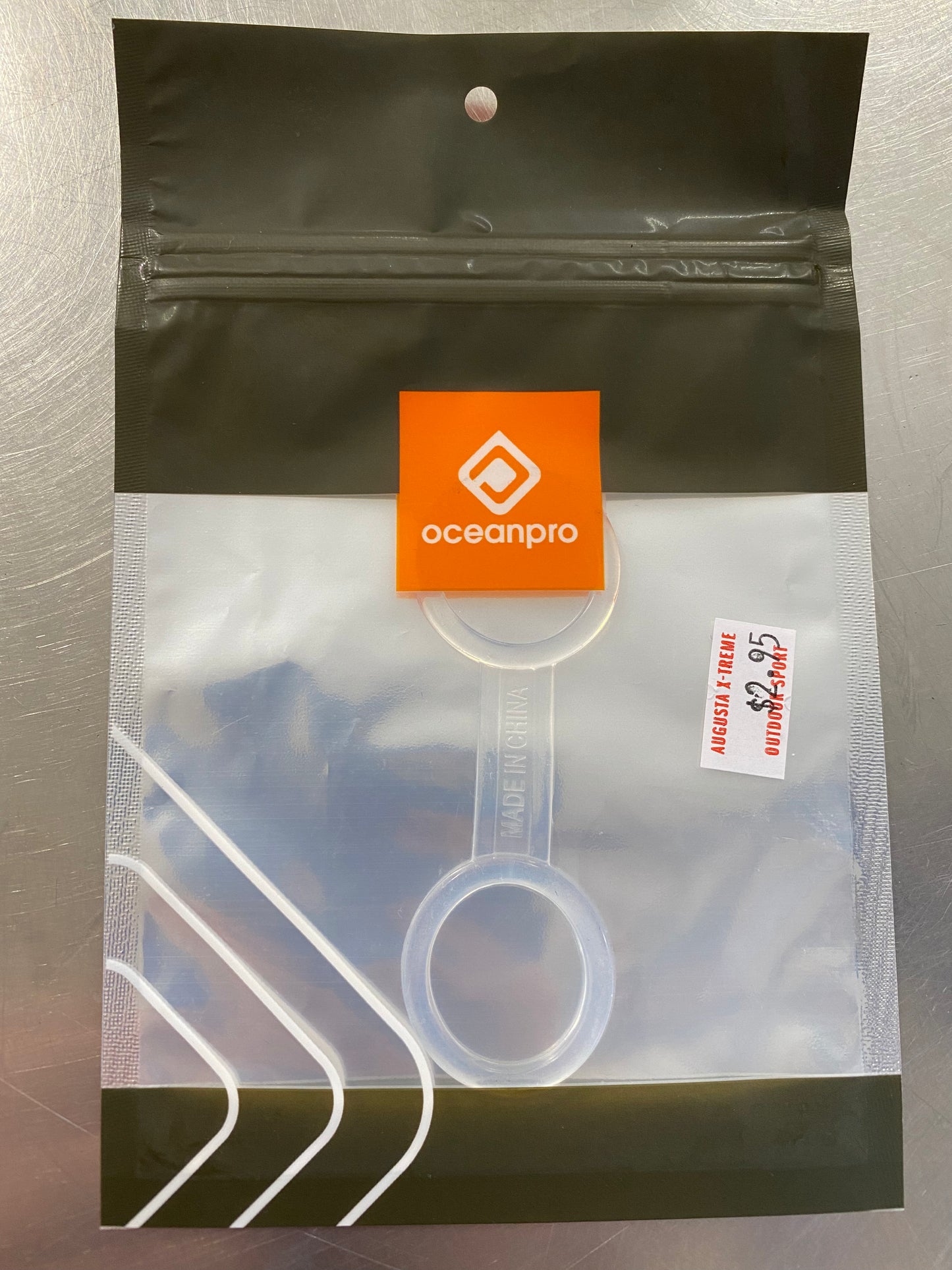 Silicone Snorkel Keeper Clear