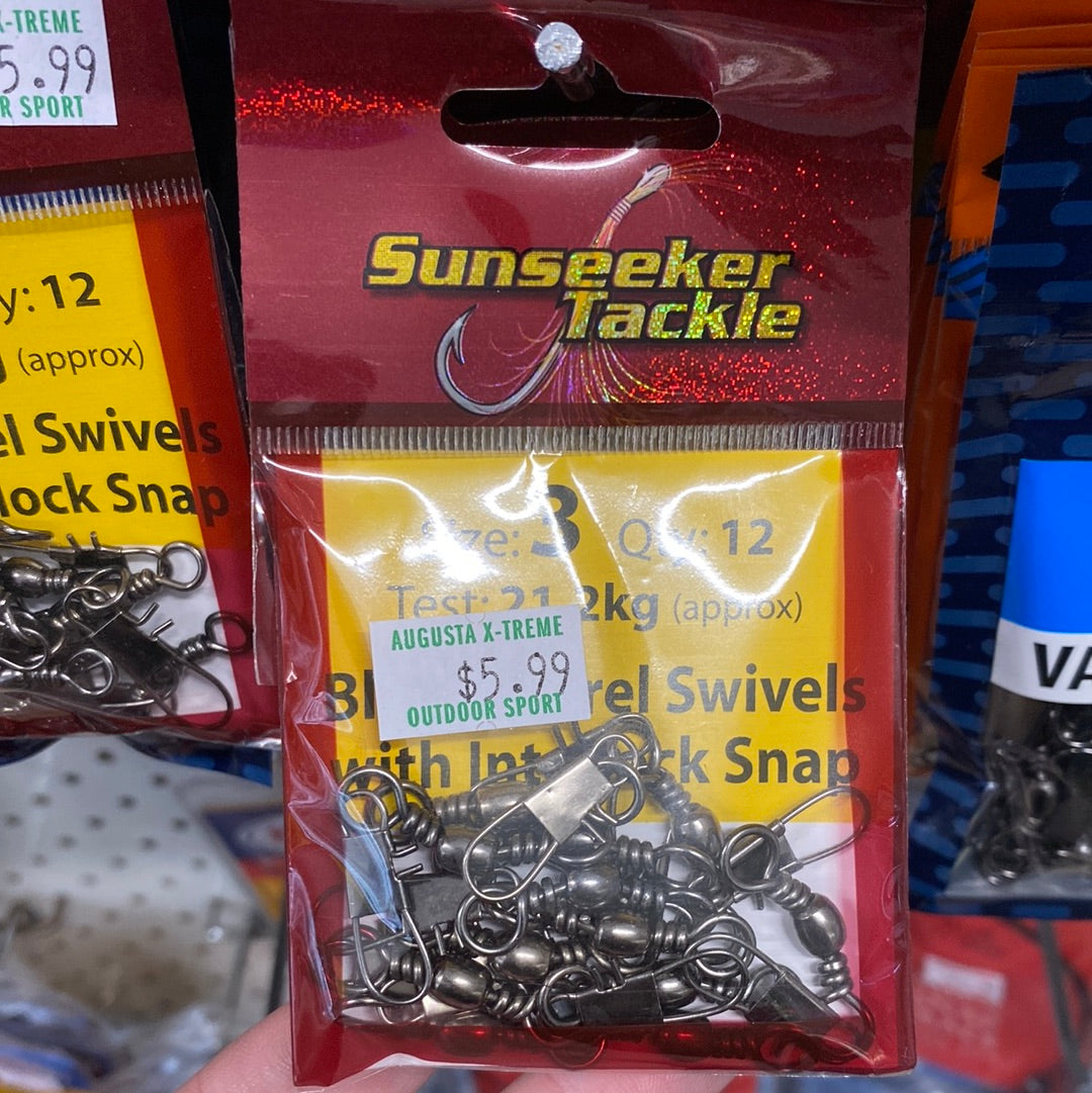Sunseeker Swivel Black Barrel with Snap