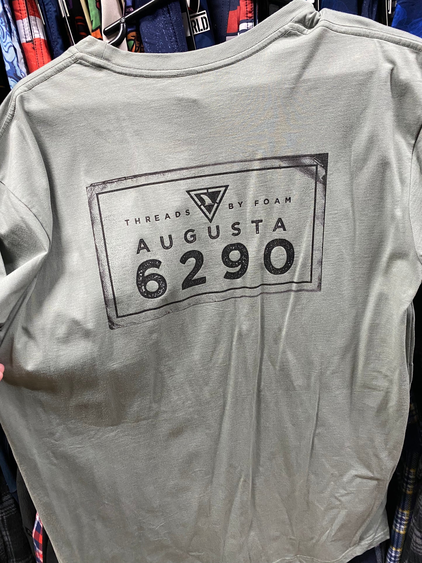Unisex Augusta T Shirt 6290 Sage