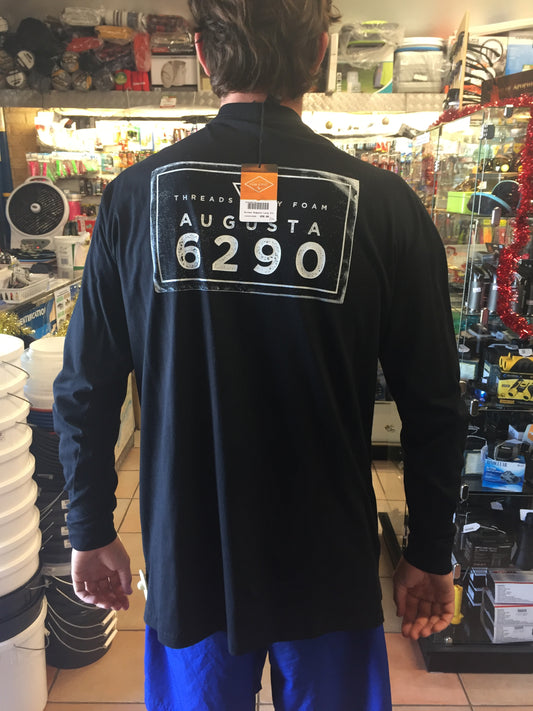 Foam Rider Unisex Augusta 6290 Stamp Long Sleeve T Shirt