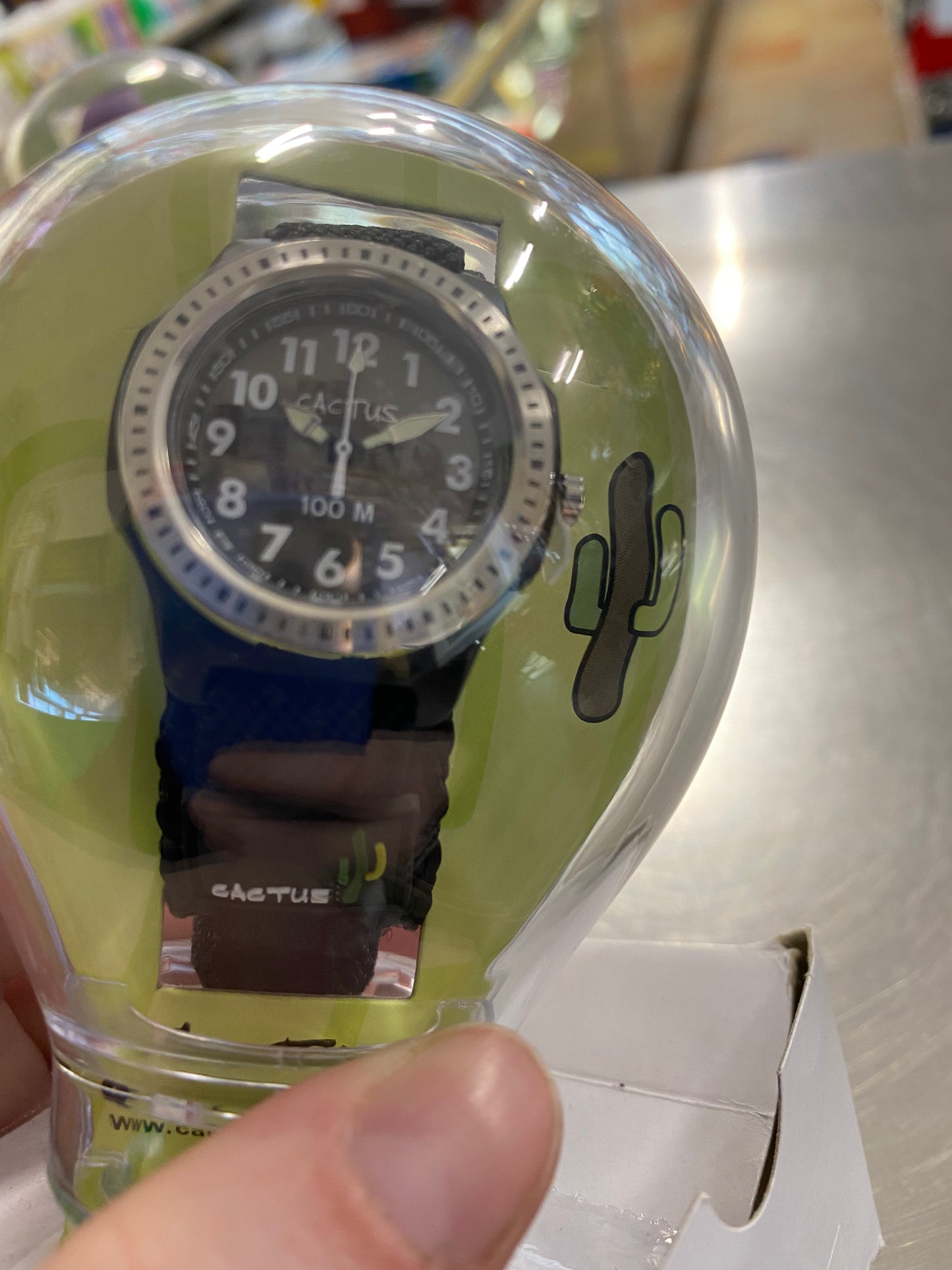 Cactus Watch Black