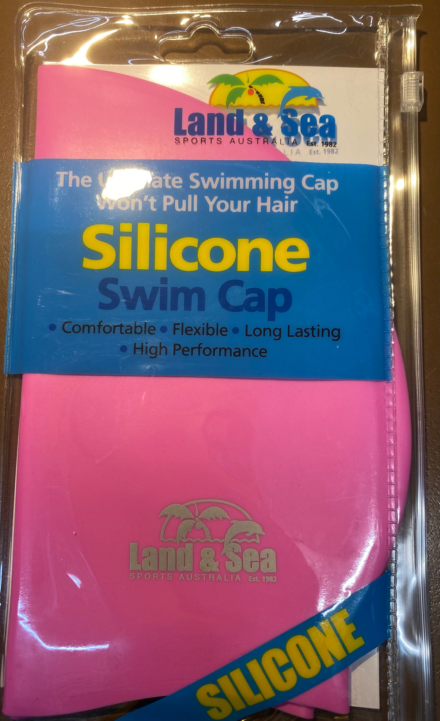 Land & Sea Silicone Swimming Cap