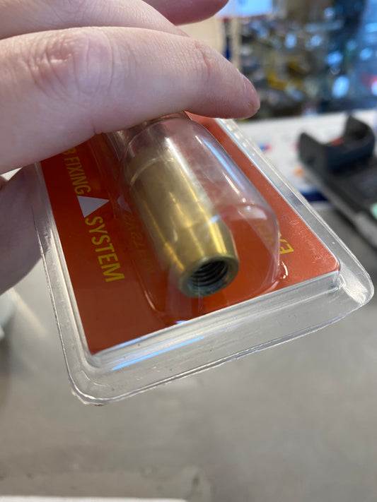 Handspear Head Brass 6 Barb 5/16Ft