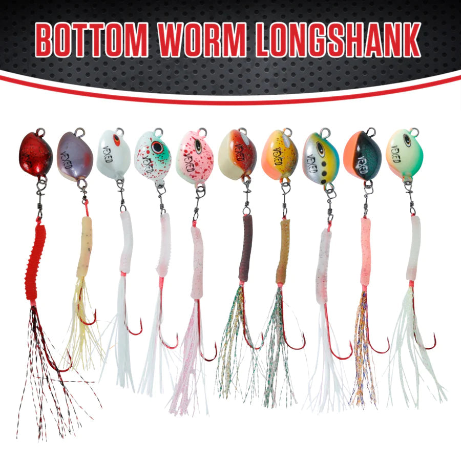 Vexed Bottom Worm Longshank Jig