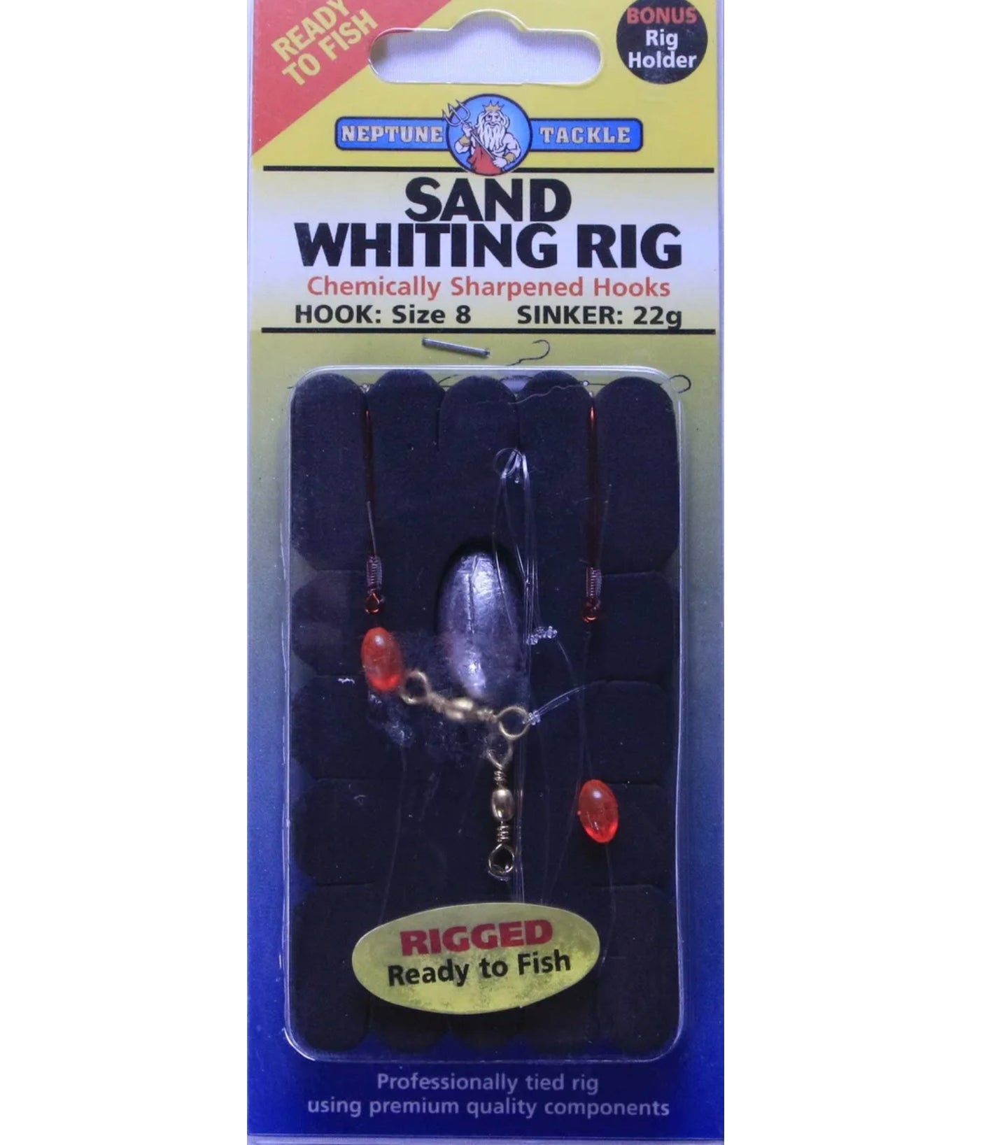 Neptune Tackle Sand Whiting Rig (Yellow Carded)