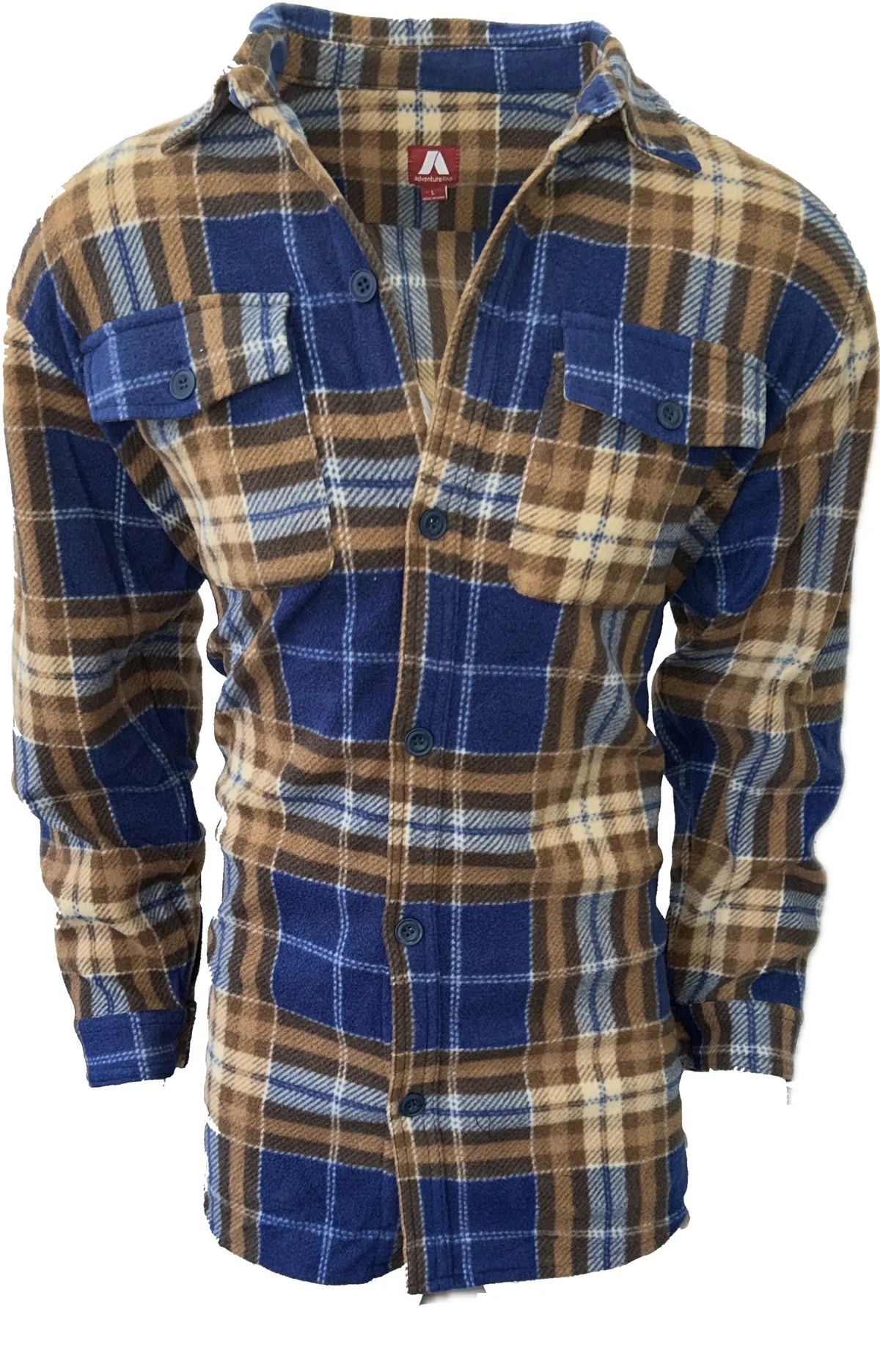 Adventureline Mens Drover Flannel Shirt