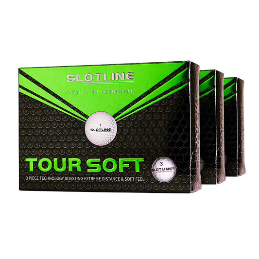 Slotline Tour Soft Golf Ball Pack 12
