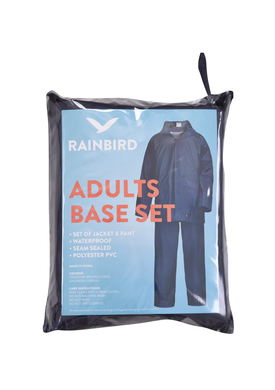 Rainbird Adults Base Set Rain Jacket & Pants