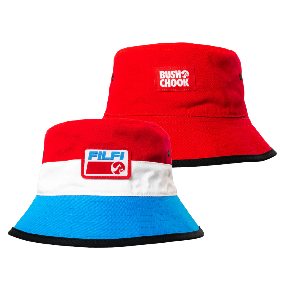 Bush Chook Filfi Reversible Bucket Hat