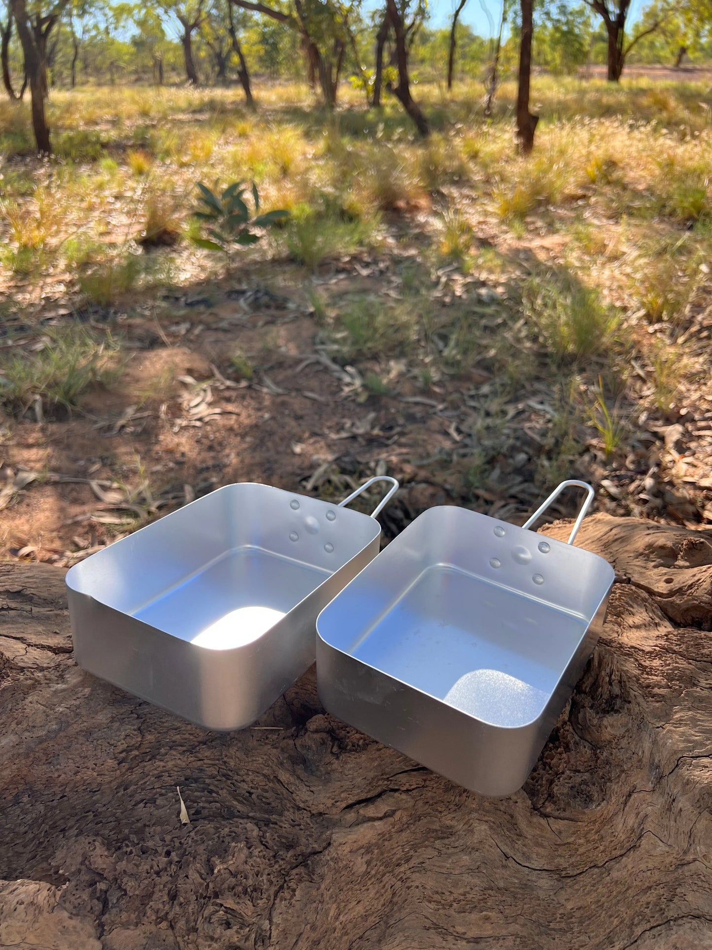 Wildtrak 2 Piece Nesting Aluminium Mess Kit