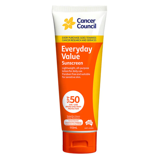 Cancer Council Sunscreen Everyday Value SPF50 110ml