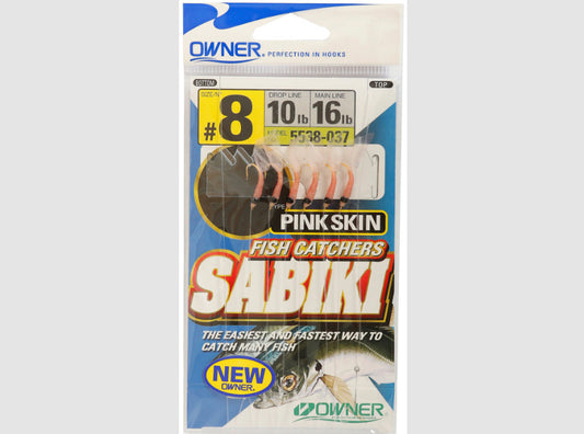 Owner Sabiki Pink Skin Sz 14