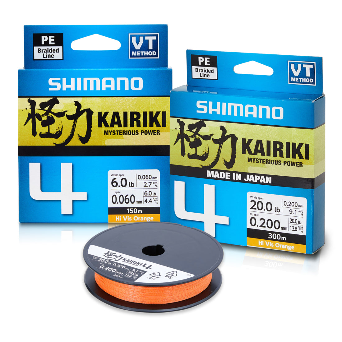 Shimano Kairiki 4 Braid 150m