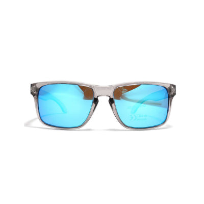 Insalt Excalibur Recycled Polarised Sunglasses Transparent Lens