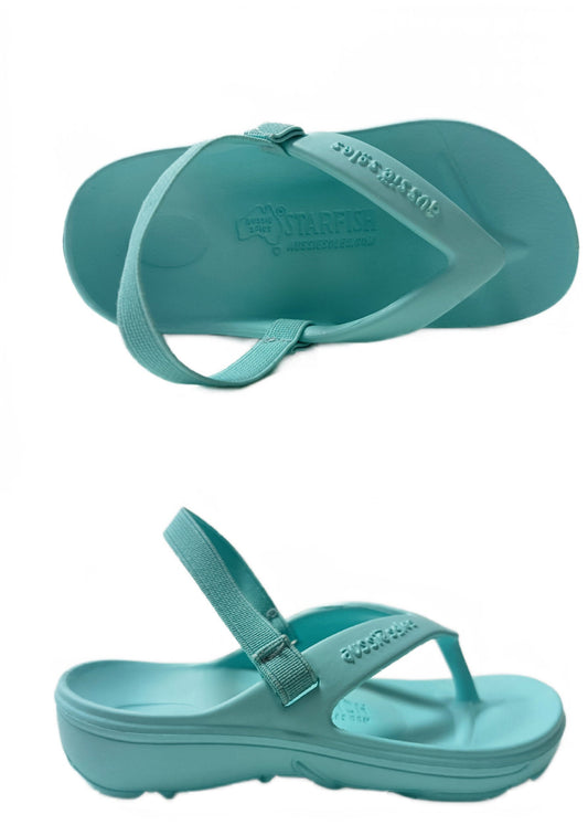 Aussie Soles Starfish Kids Thongs 2cm Arch Support